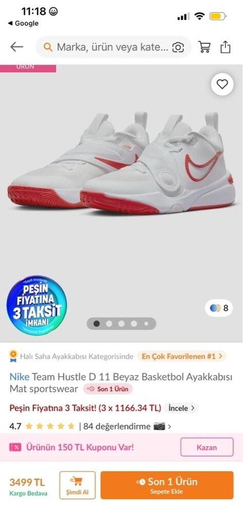 Nike 39 numara - 3