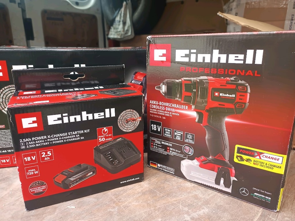 Einhell 18 Volt Şarjlı Avuç Taşlama ve Kömürsüz Matkap Seti - 3