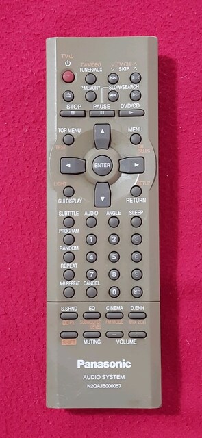 Panasonic audio system kumandası