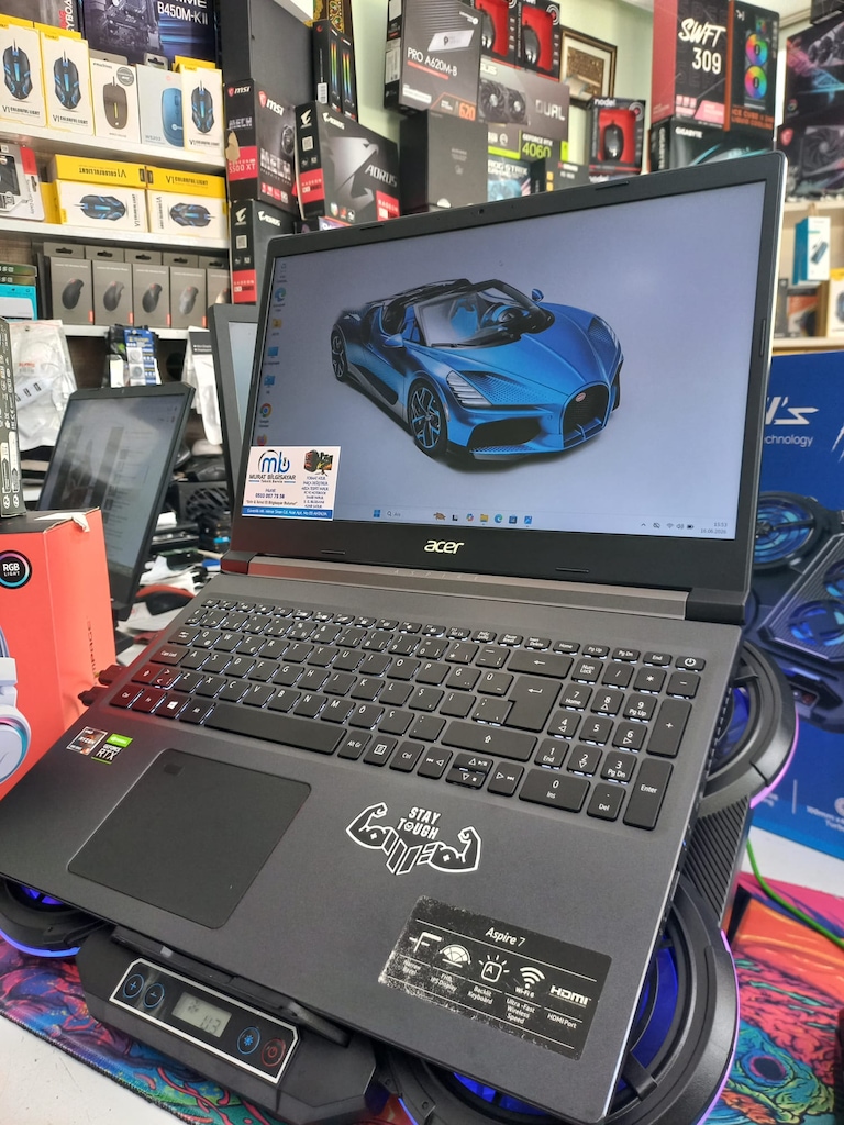 HATASIZ!!! ACER RYZEN 5 5500U 16 GB RAM RTX 3050 Tİ 144 HZ PANEL - 8