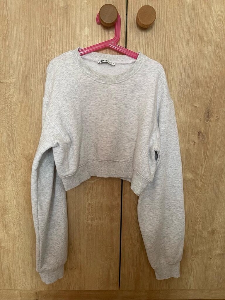 Zara Crop Sweatshirt