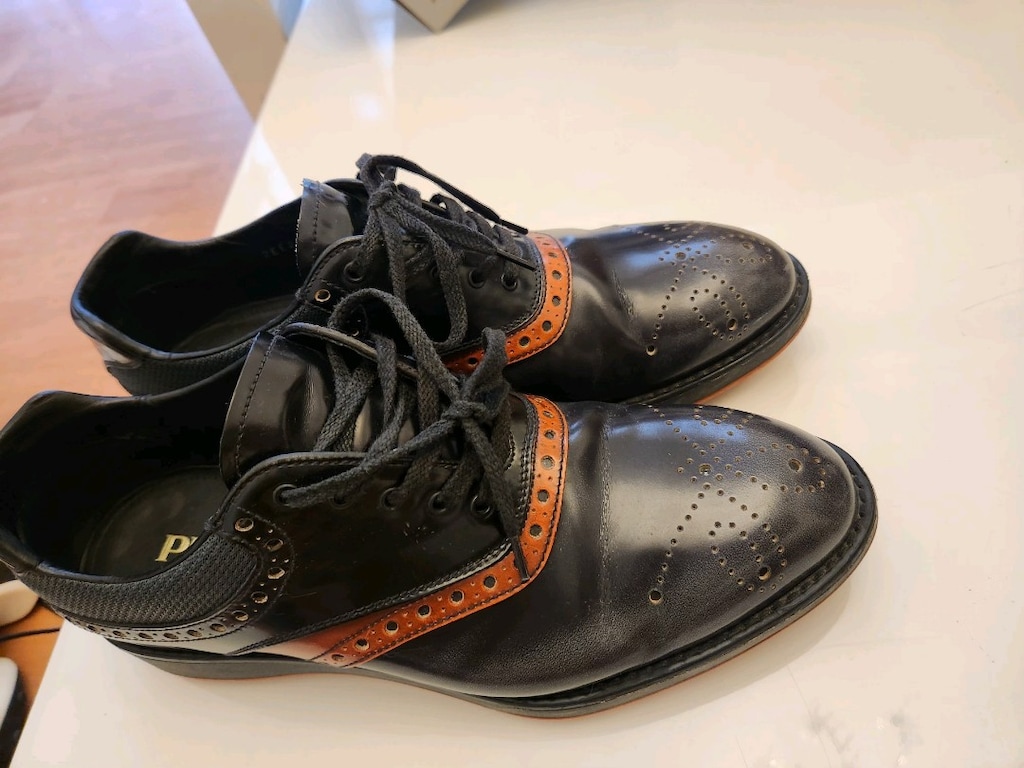 Prada Marka klasik bağcıklı ayakkabı
