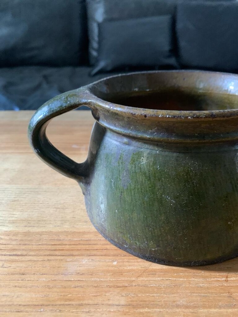 vintage yeşil seramik - 3