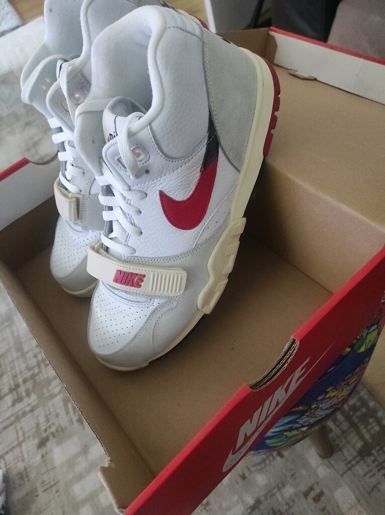 NİKE AIR TRAINER 1 Erkek Beyaz Spor Ayakkabı 45 numara - 3