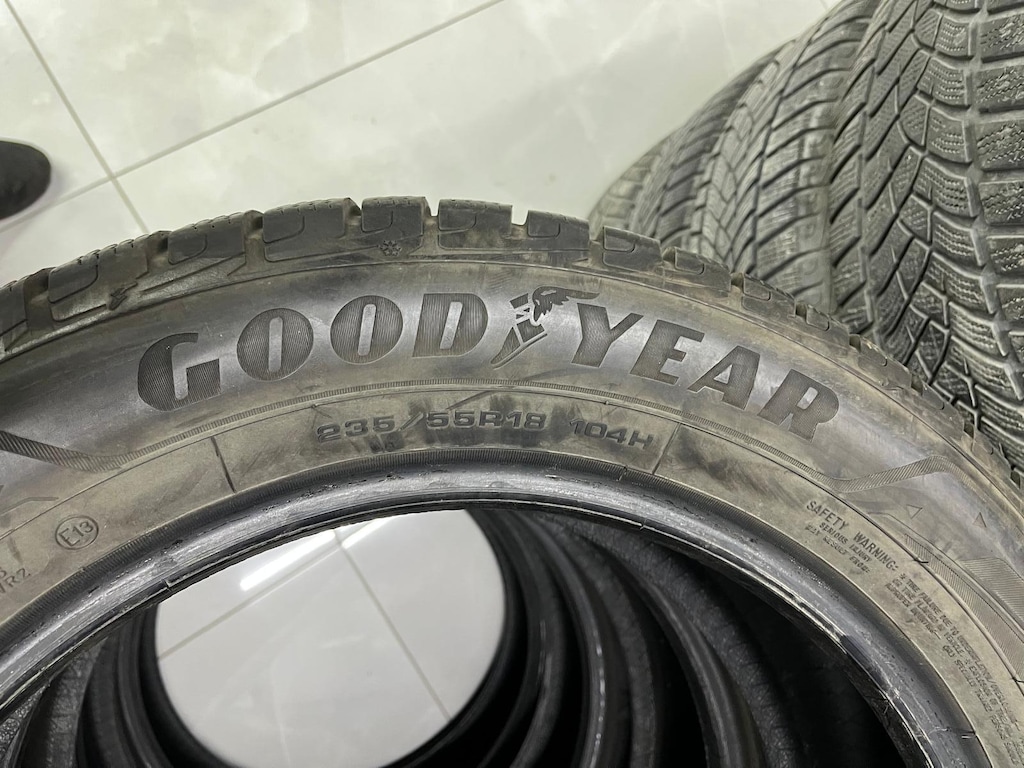 235 55 R18 GOODYEAR | 1. SINIF TEMİZ TAKIM KIŞLIK - 5