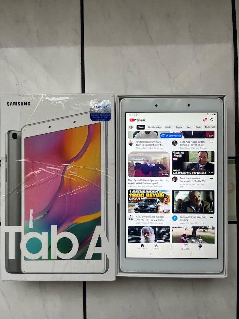 Samsung Galaxy Tab A Tablet 32 GB | Gümüş - 5