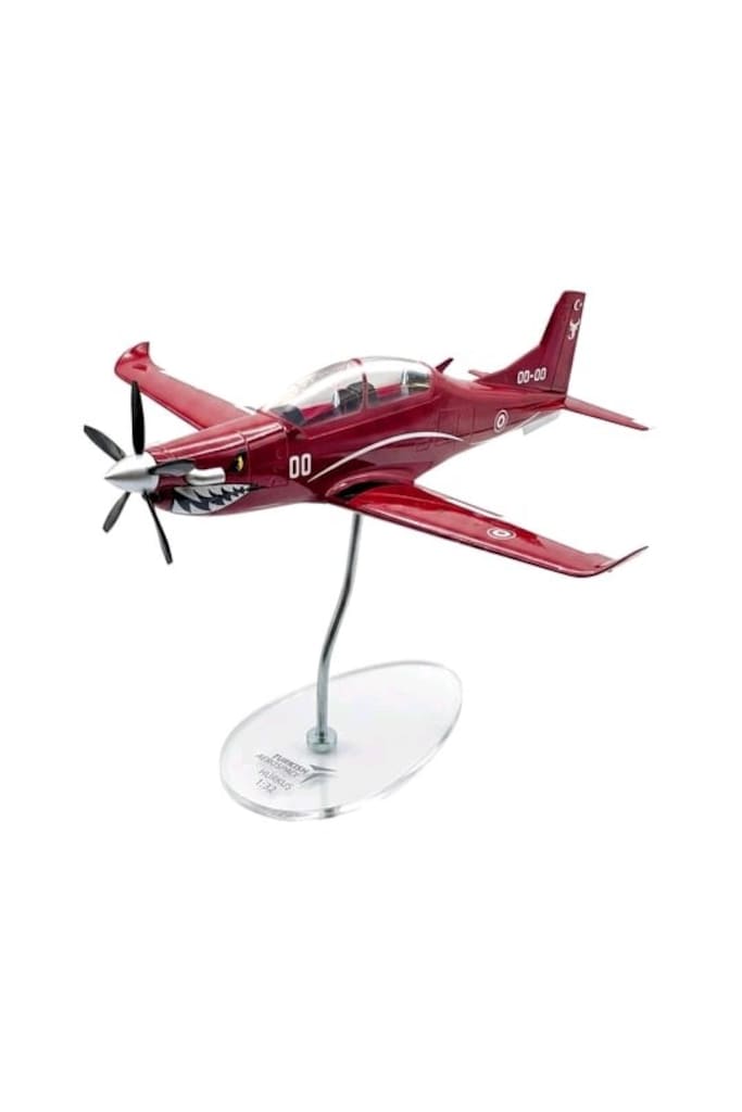 TUSAŞ HÜRKUŞ -B 1/32 OLCEKLI MAKET SAVAŞ UÇAĞI - 3