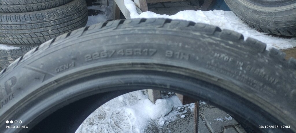 225 45 17 GOODYEAR ULTRAGRİP TAKIM - 7