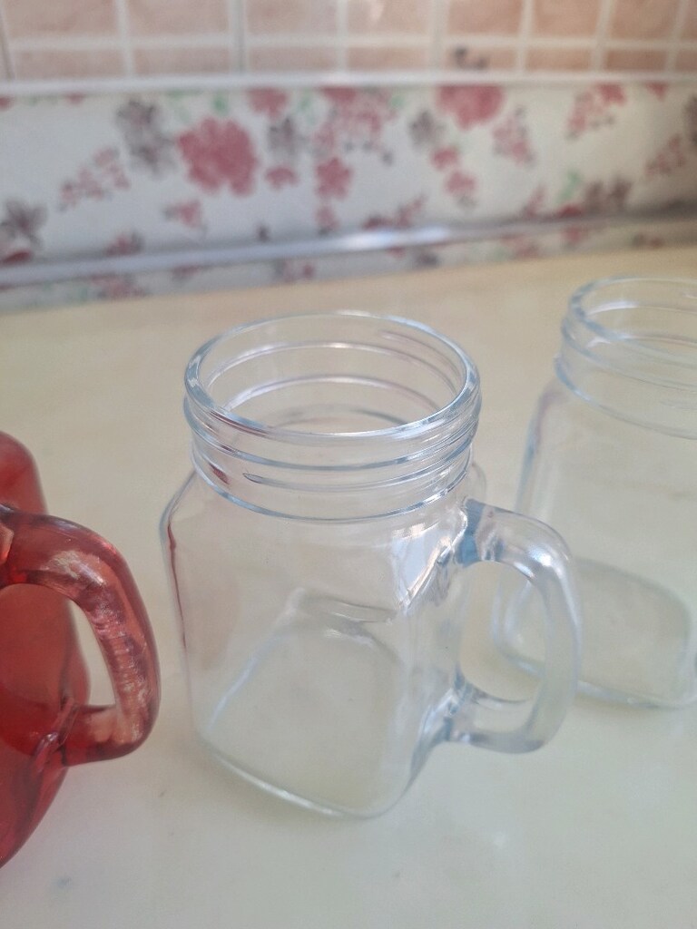 2 tanesi abla şeffaf camdan bardak kullanımı size kalmış - 4