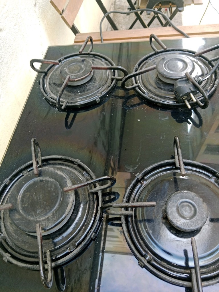 Ankastre camlı set üstü Ocak - 6