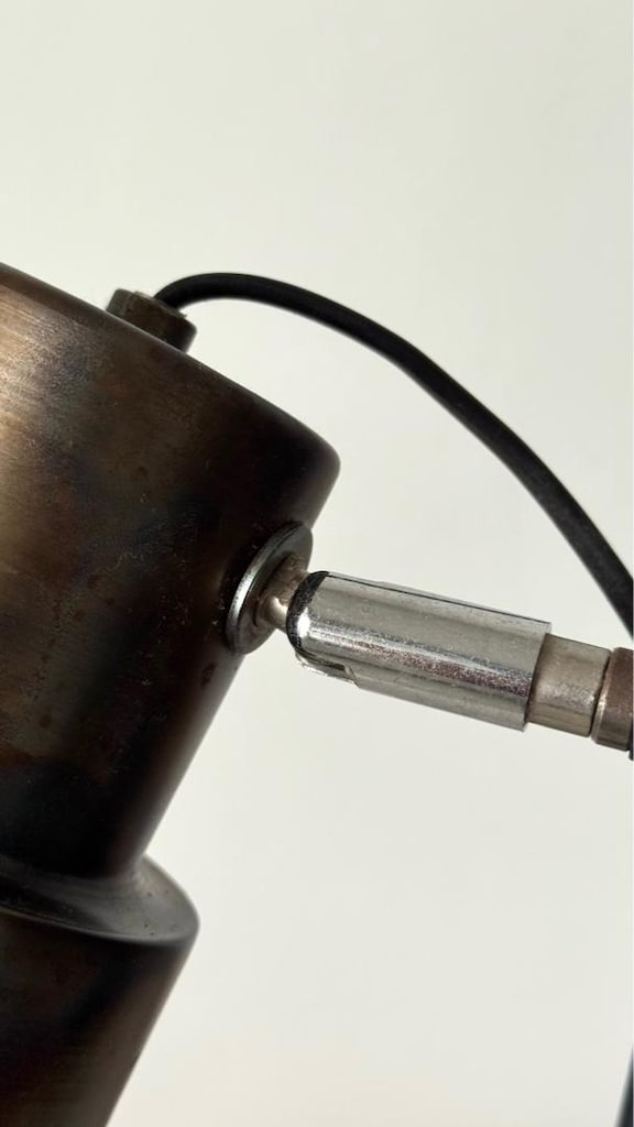Ayarlanabilir Ham Metal Endüstriyel Masa Lambası - 6