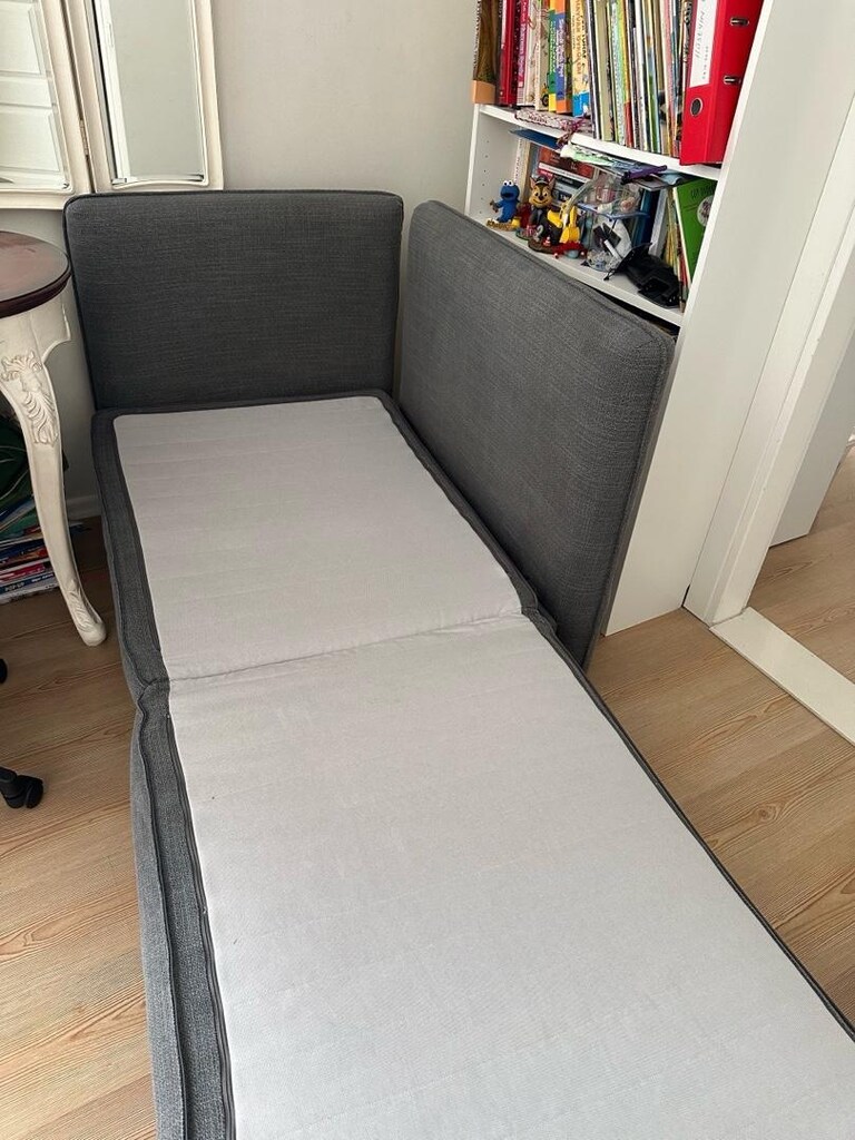 Yarı fiyatına Ikea Yataklı tek kişilik açılır kapanır koltuk - 3