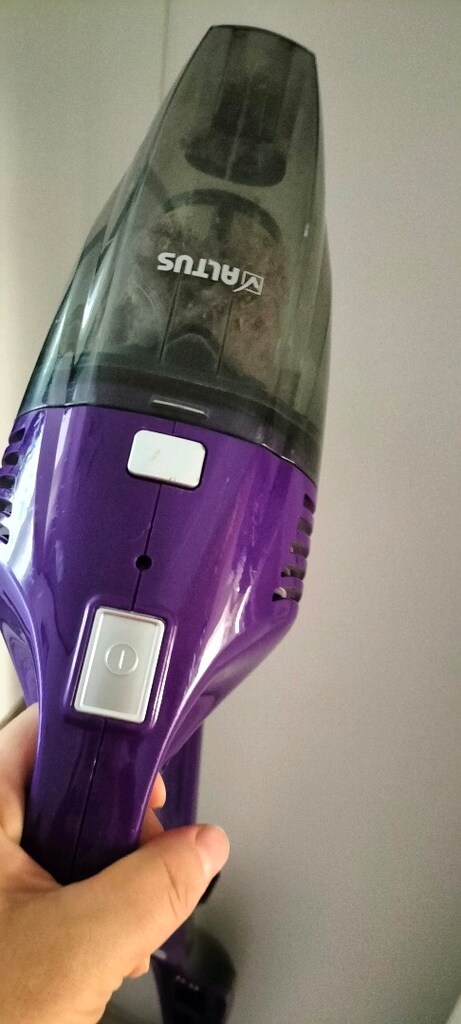 LED ışıklı dikey şarjlı Süpürge - 3