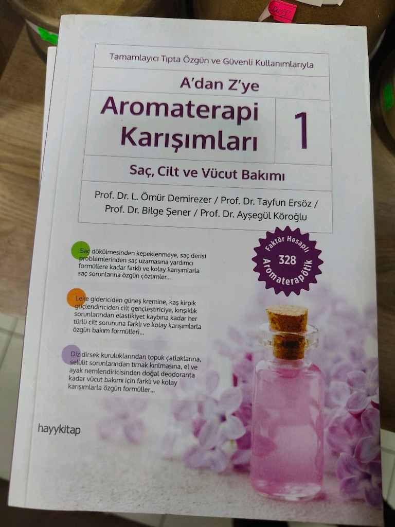 Aromaterapi ve Bitkisel Yağlar Kitap Seti - 7