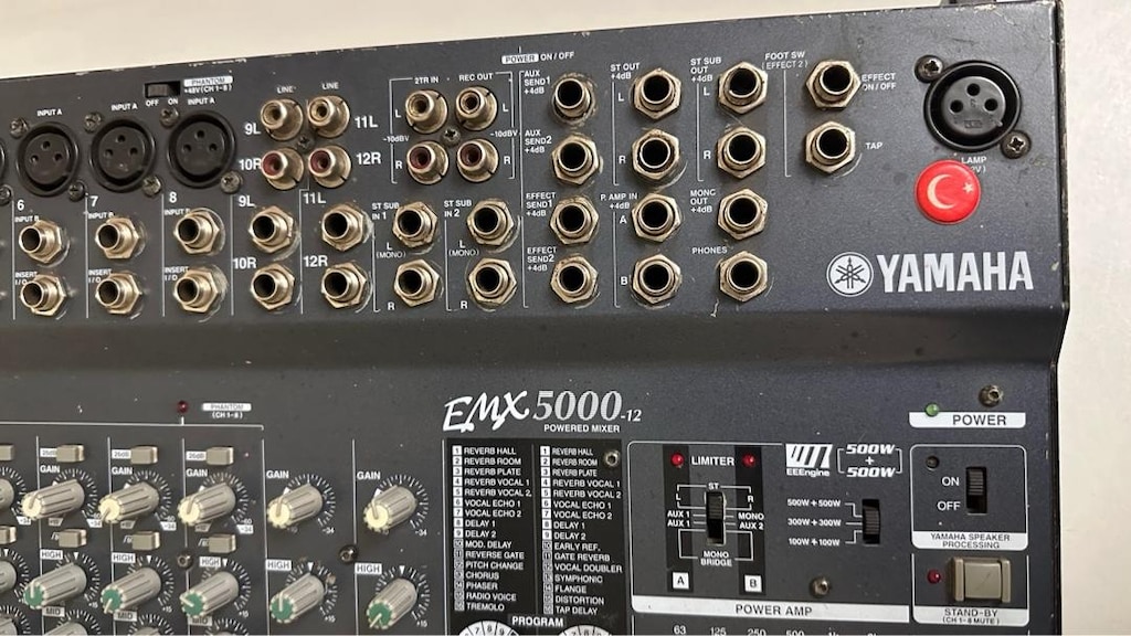Yamaha EMX 5000 mikser - 16
