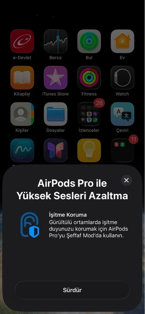 AirPods 3. Nesil Silikonlu Model | Premium Kalite | ANC & Şeffaf Mod | - 7