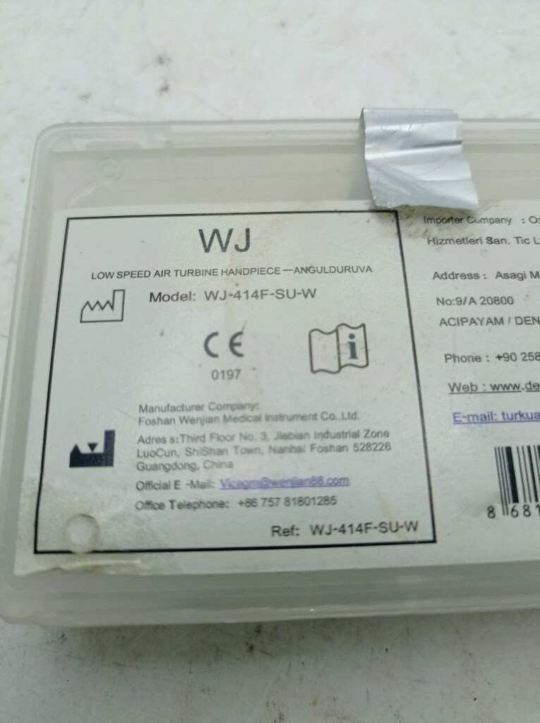 WJ-414 Push Button Anguldruva - 8