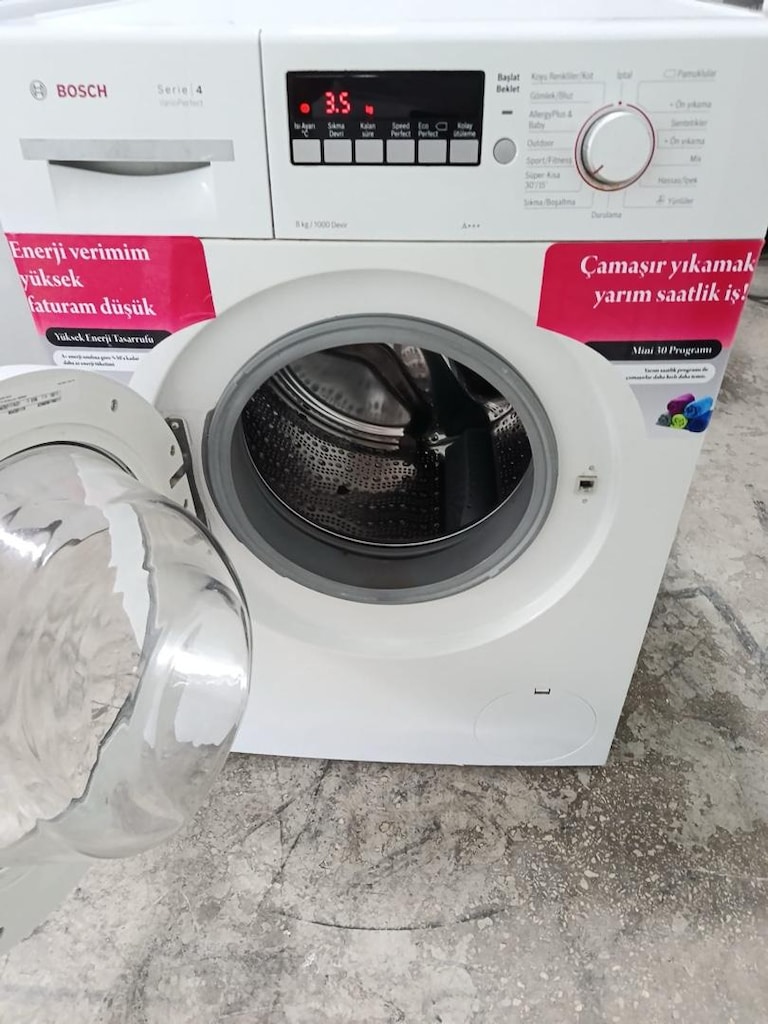 BOSCH 8 kg ÇAMAŞIR MAKİNESİ SERVİS GARANTİLİ NAKLİYE KURULUM DAHİL - 5