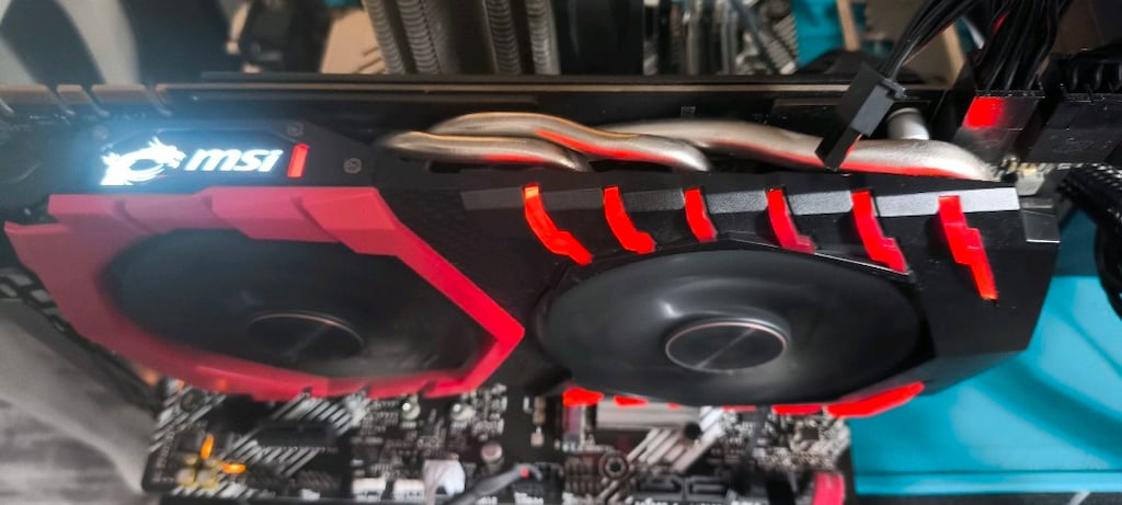 msi gaming x Trio 1070 8gb ekran kartı - 12