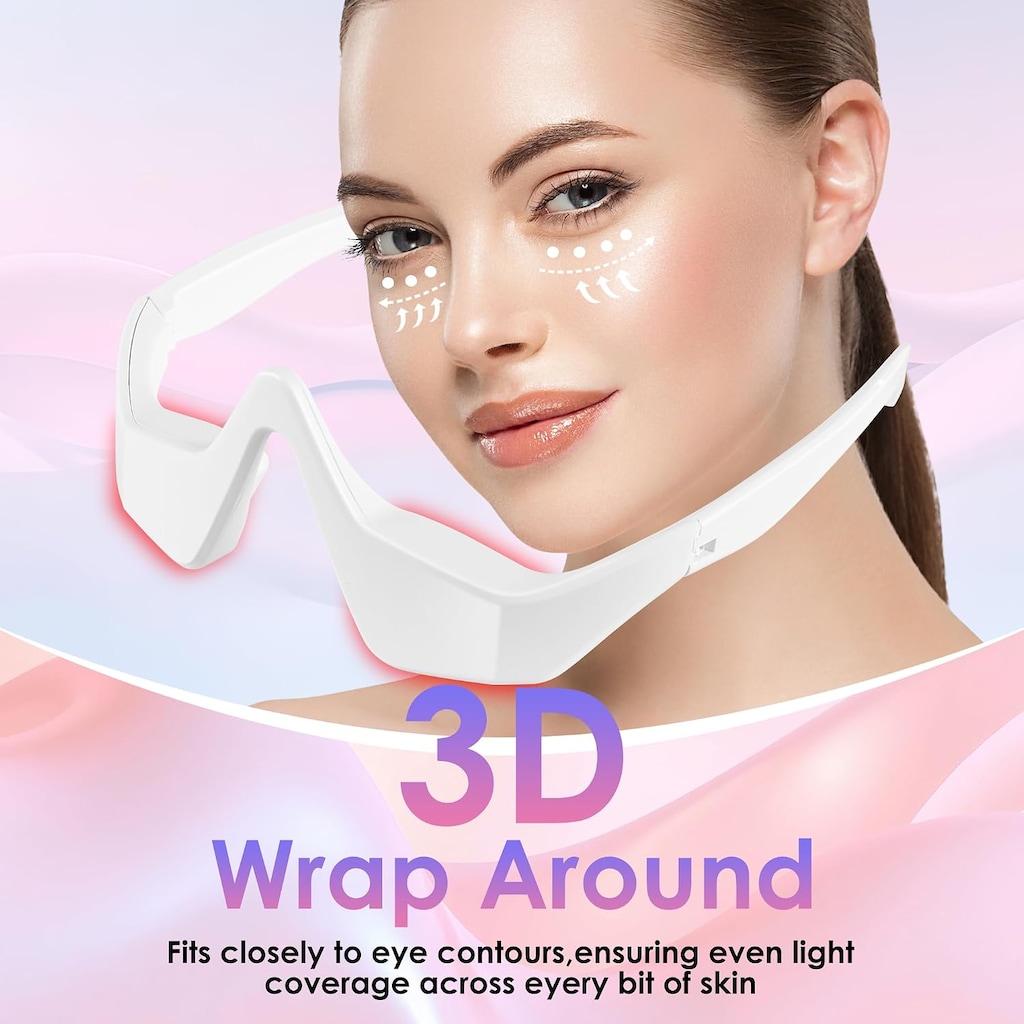 3D Surround Ems Mikro Akım & Kırmızı Işık Göz Bakım Cihazı - Göz - 8