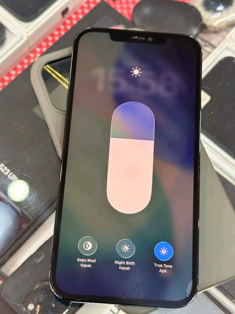 İPHONE 12 PROMAX 128 GB PİL 100 TR CİHAZI ORJİNAL FACE ID Pasif - 4