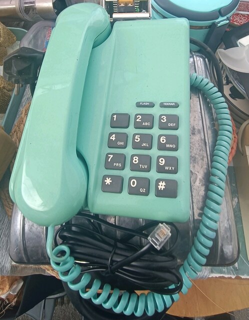 Vintage eski telefon