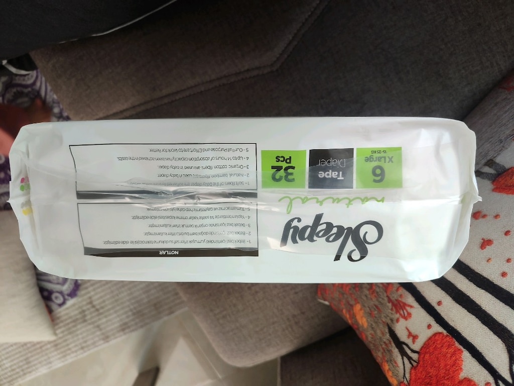 sleppy natural bebek bezi 6 numara - 2