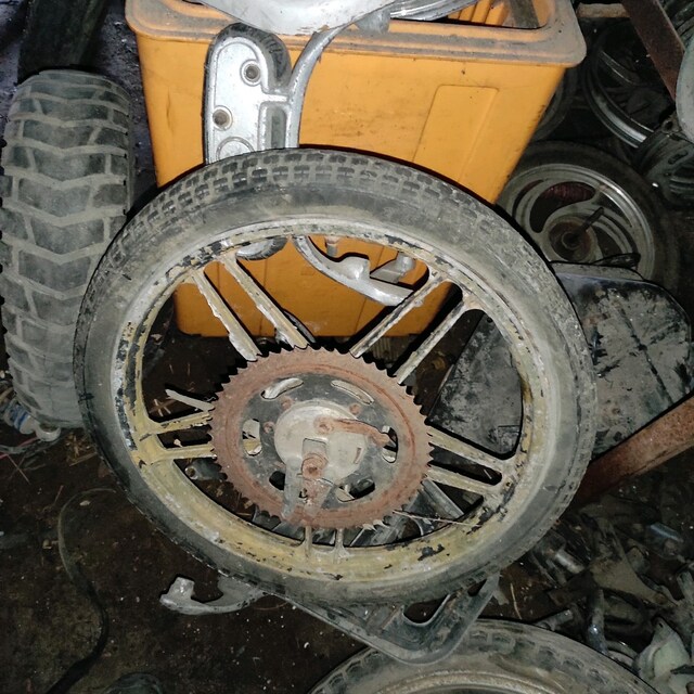 mobilet moped arka Jant lastik