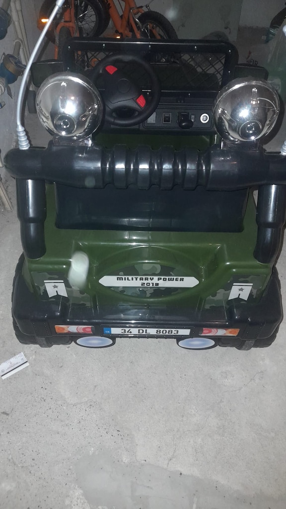 Sıfır Ayarında DOLU COMMANDO 12V Uzaktan Kumandalı Akülü Araba - 3