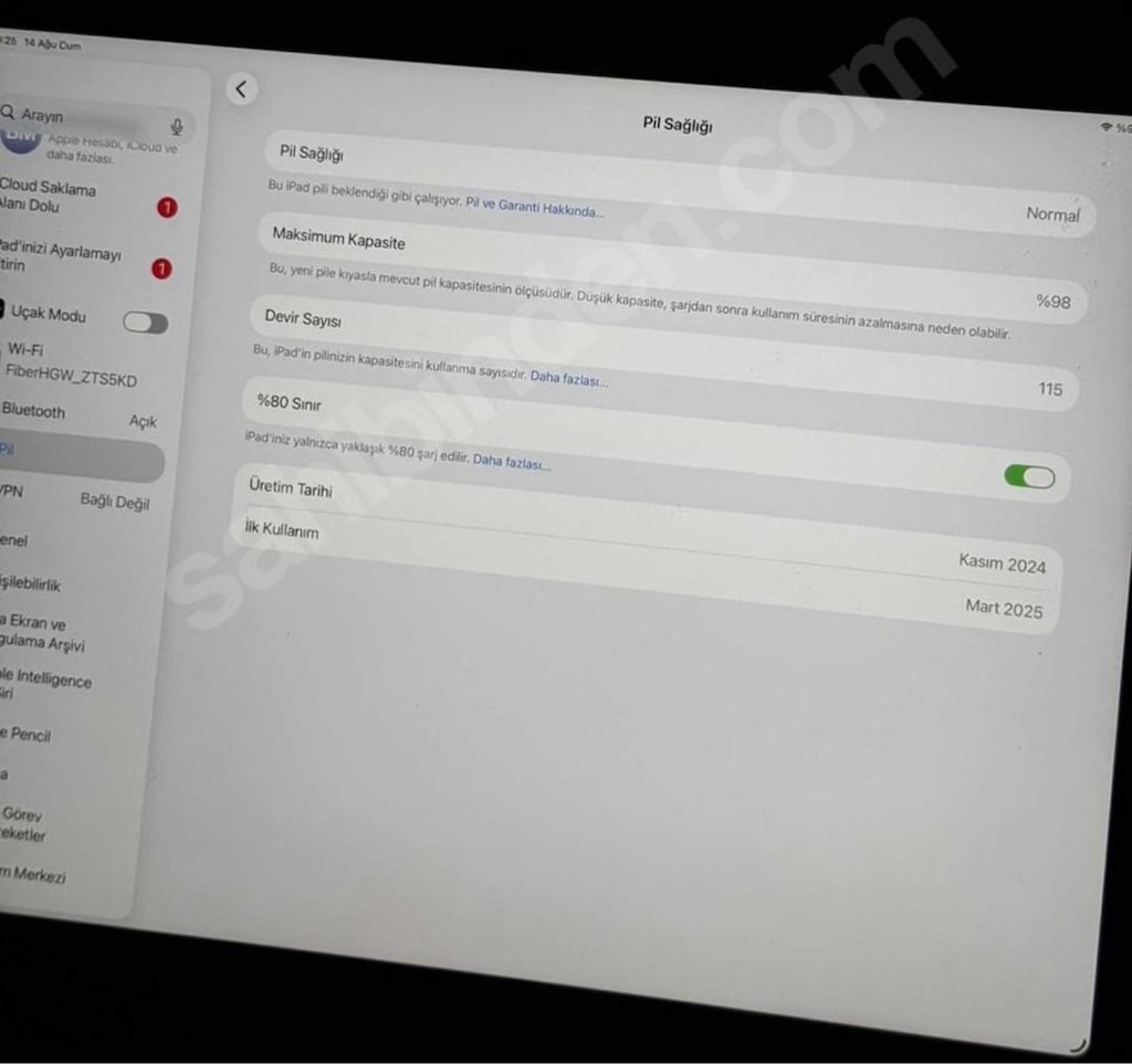 TERTEMİZ İPAD AİR M2 13 İNC + LOGITECH KLAVYE FARE - 4