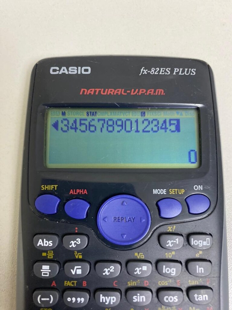 Casio 82ES plus hesap makinesi - 2