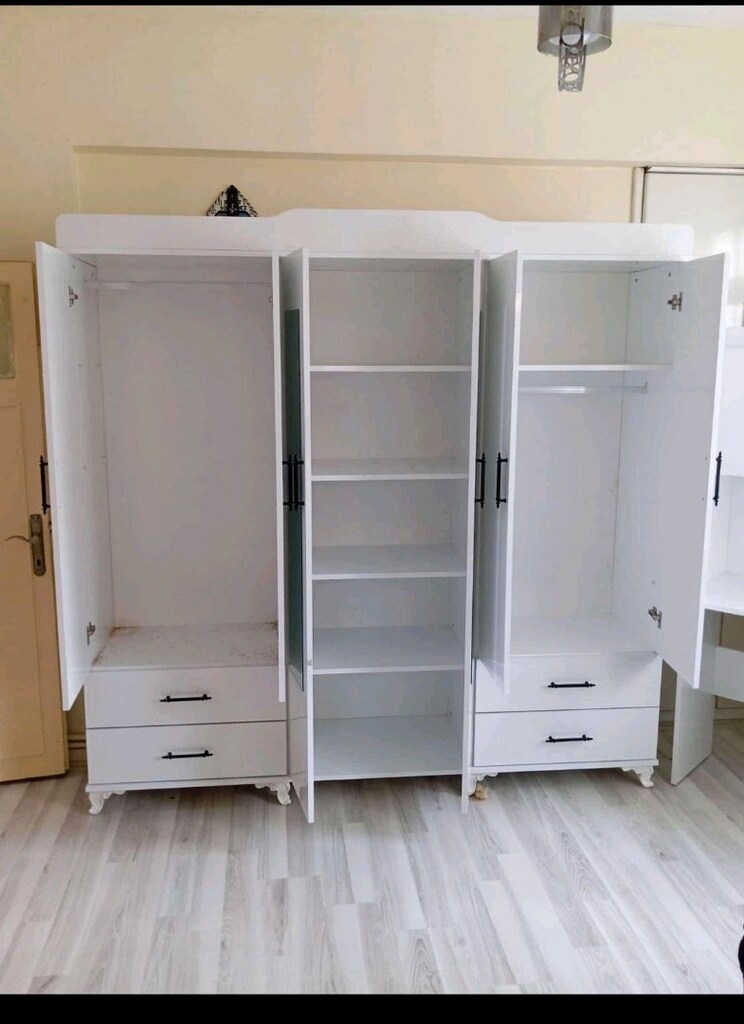 4 kapaklı dolap sıfır paketli ürünler satiyorum her rengi modeli var e - 19