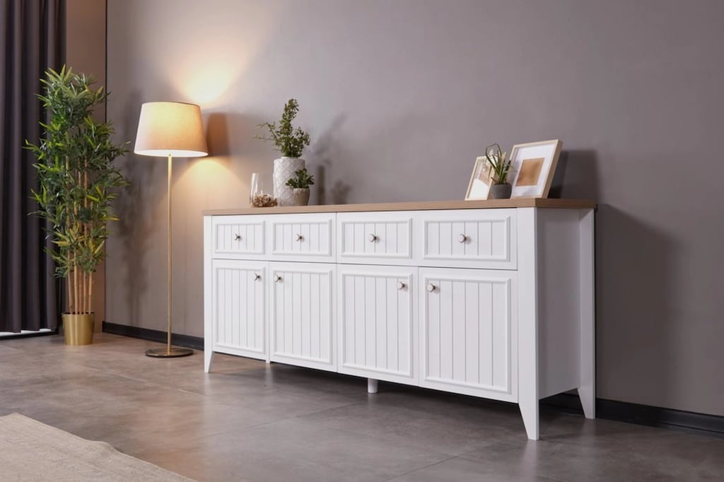 Vivense Lora Yemek Odası + 6 Sandalye | Parça Satış Mevcut - 4