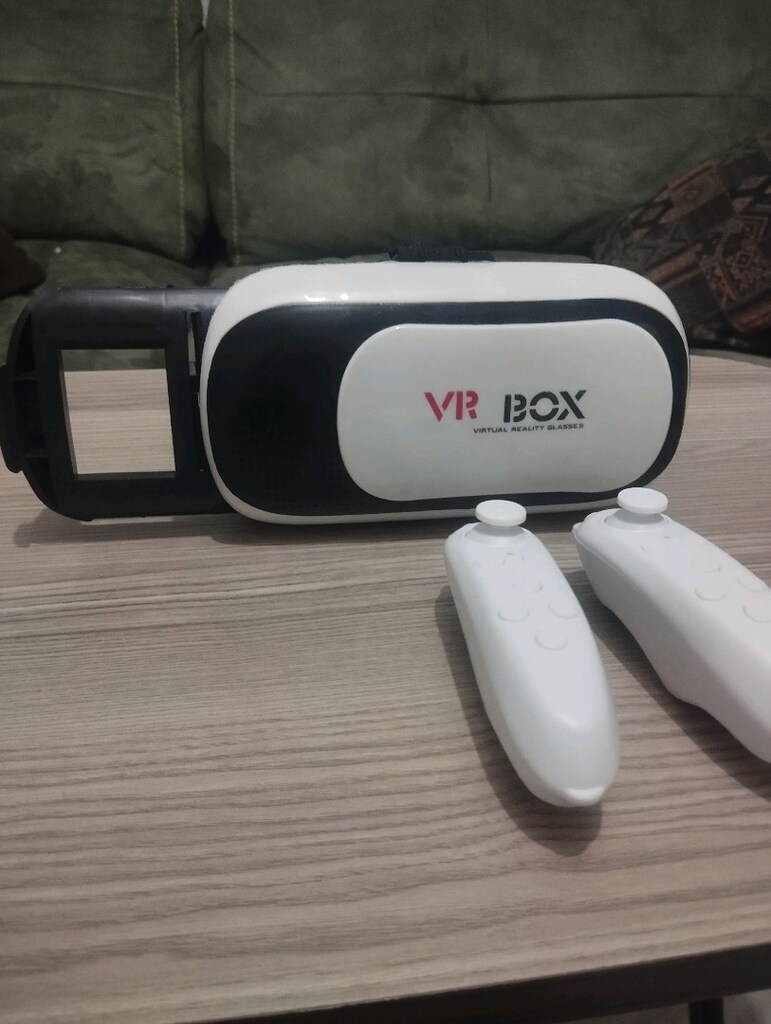 VR BOX Beyaz 3.2 3D Sanal Gerçeklik Gözlüğü + 2 Adet Bluetooth Kumanda - 3