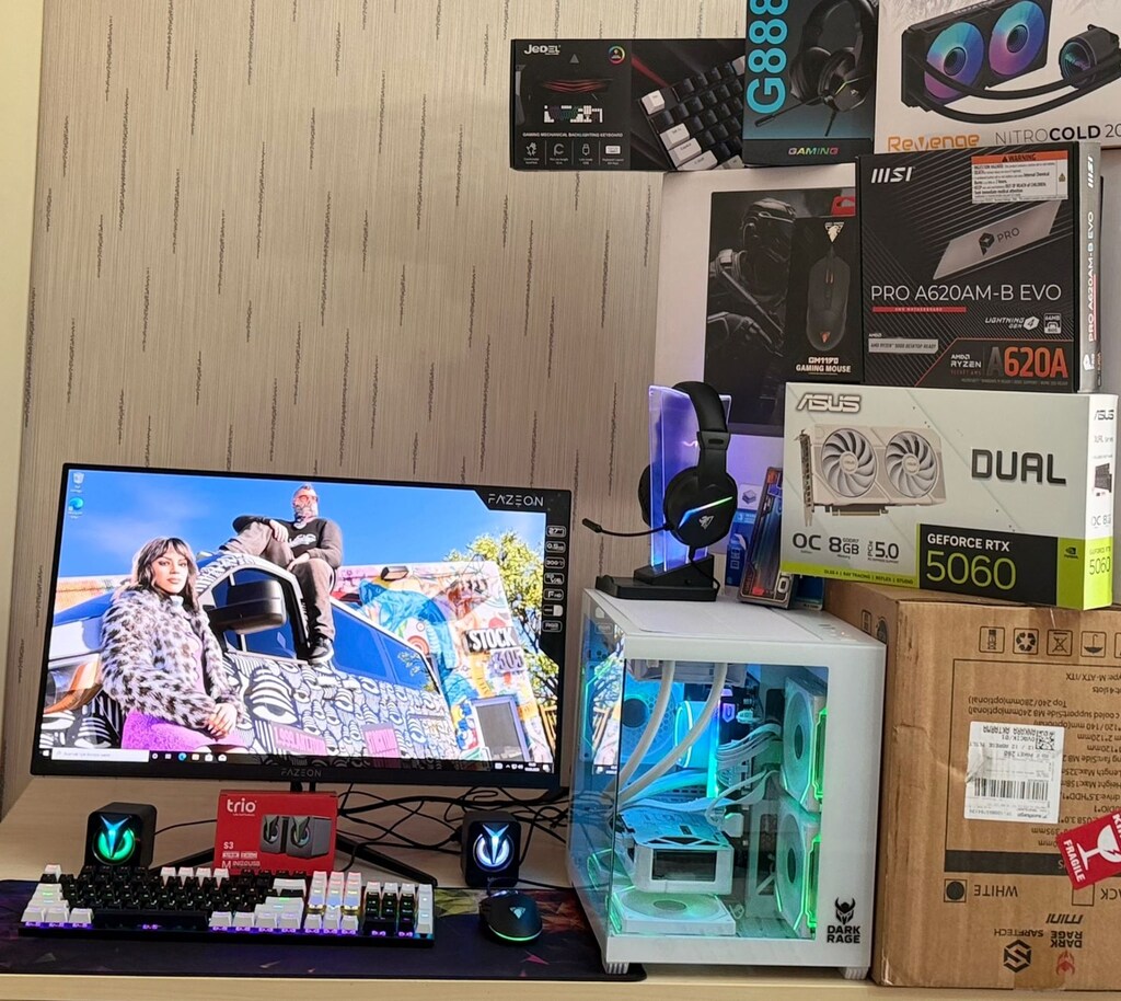 SIFIR GARANTİLİ RTX5060-DDR5-RYZEN7-300HZ MASAÜSTÜ OYUN BİLGİSAYARI - 2