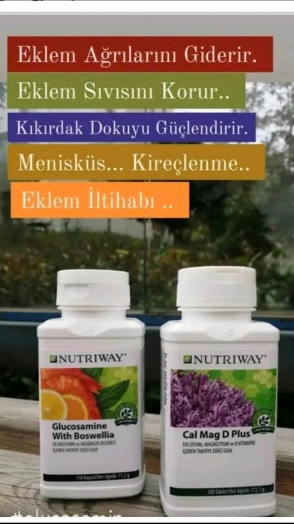 Amway Nutriway Eklem ve Kas Desteği - 4