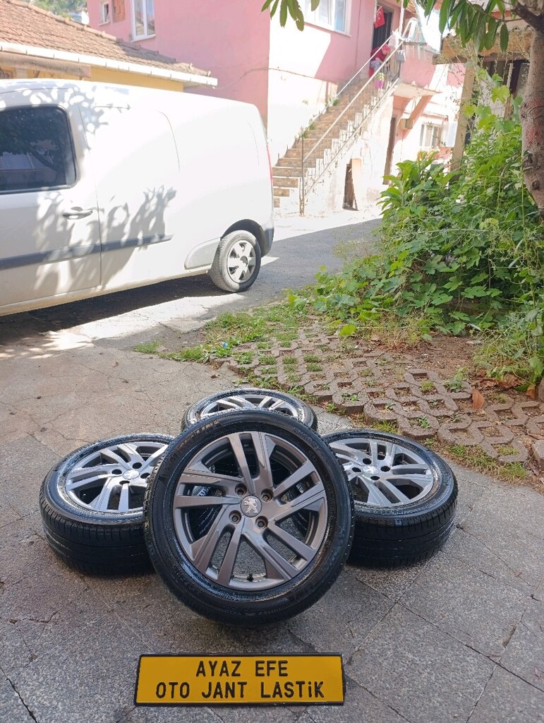 16 INÇ 4*108 PEUGEOT 208 ORJİNAL EKİPMAN JANT TAKIMI