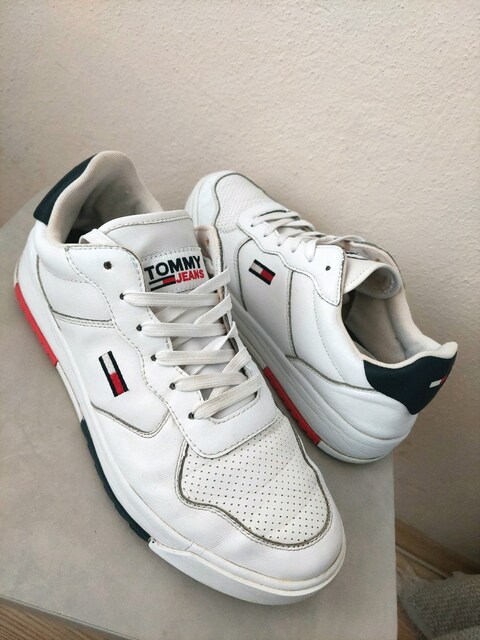 Tommy Jeans Deri Sneaker Ayakkabı