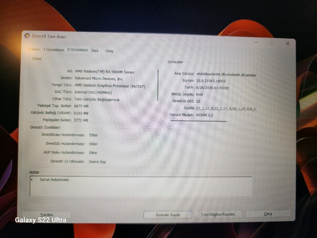 Dell G5 5505 Dizüstü Bilgisayar - 11