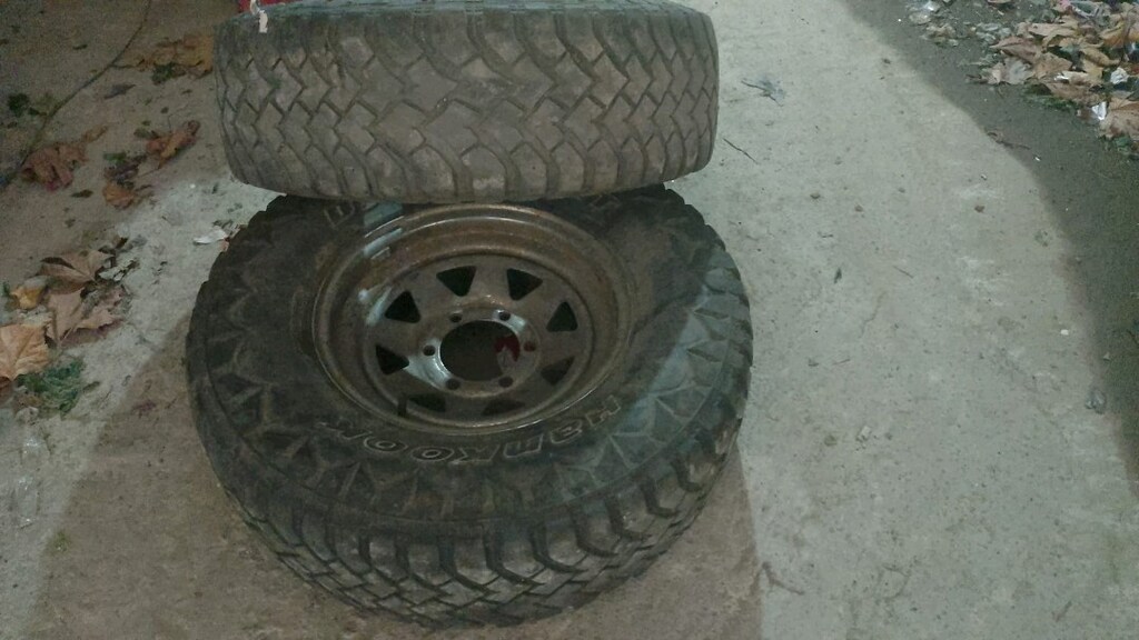 hankook marka 2 adet lastik ve jant vx 80 cikmasi - 3