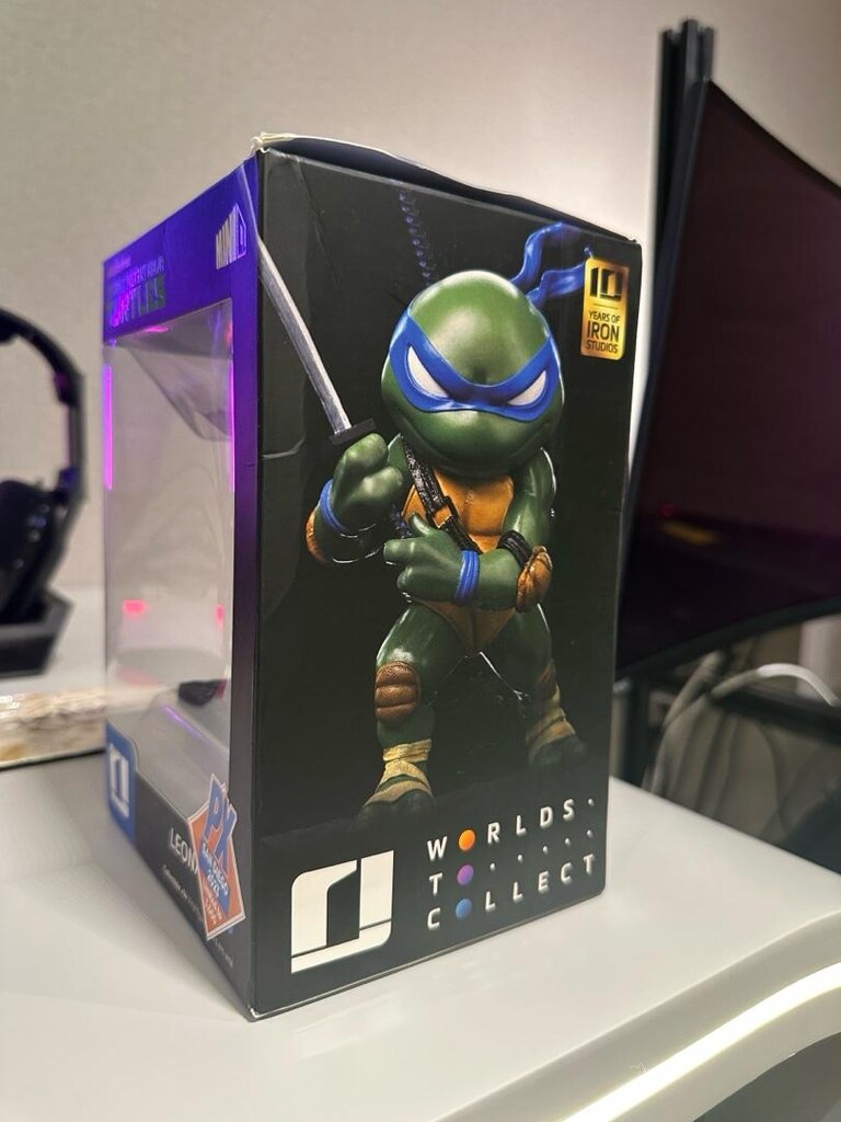 TMNT Ninja Turtles Leonardo v2 Figür Sıfır kutulu - 4