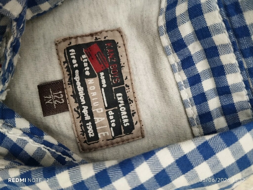Kanz boyss marka 6 7 yaş için gömlek sorunsuz - 4