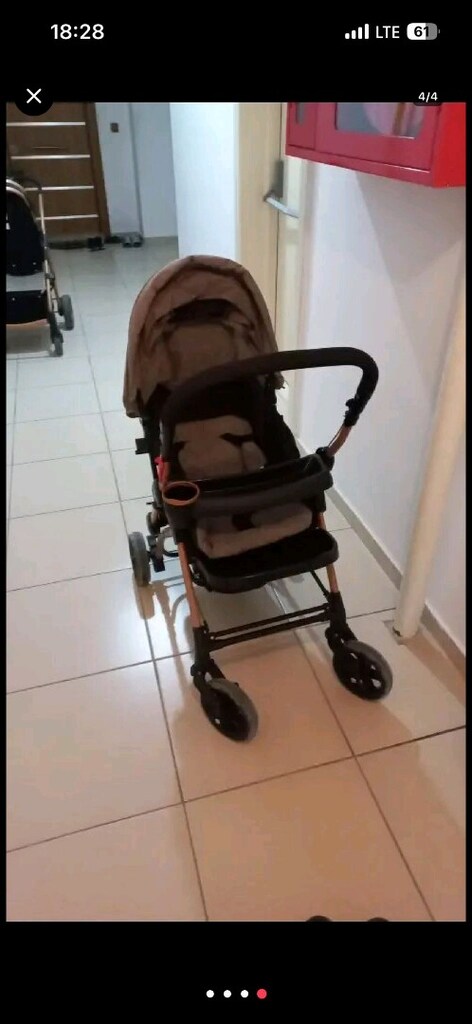 AZ KULLANILMIŞ TEMİZ BEBEK ARABASI - 4