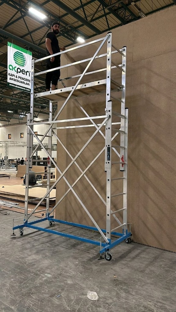 2×2.5=5mt Alüminyum Teleskopik İskele