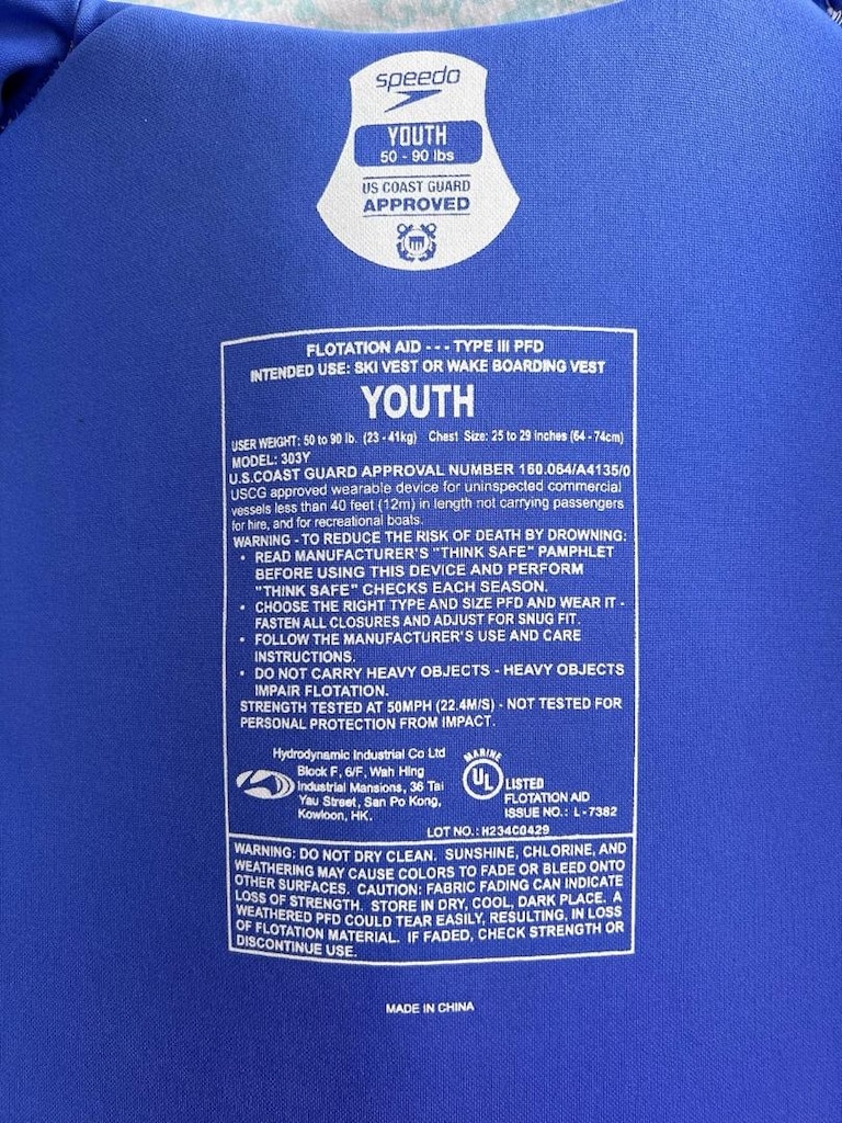 speedo çocuk yüzücü yeleği - 4