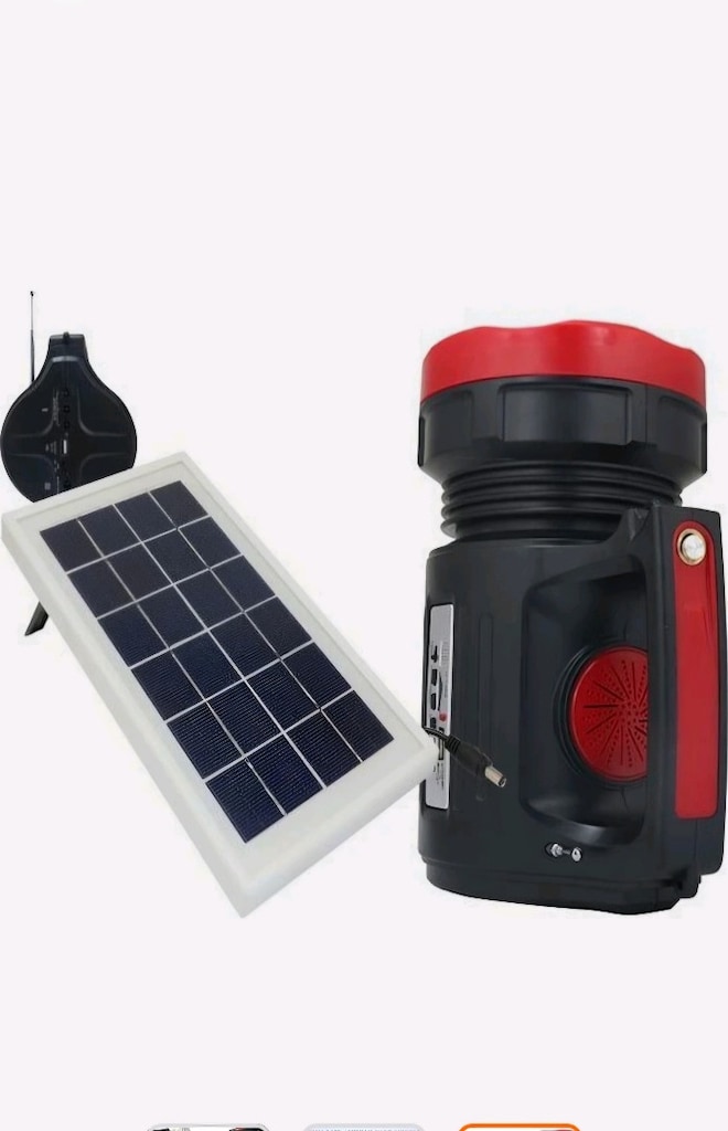 Çok amaçlı solar panelli aydınlatma sistemi - 4