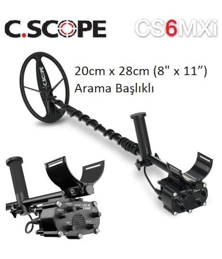 C.Scope CS6MXi Arama Başlıklı VLF Metal Dedektörü (17 kHz, Motion,... - 3