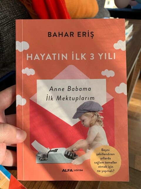 Hayatin ilk 3 yili kitap yazar: Bahar Eriş