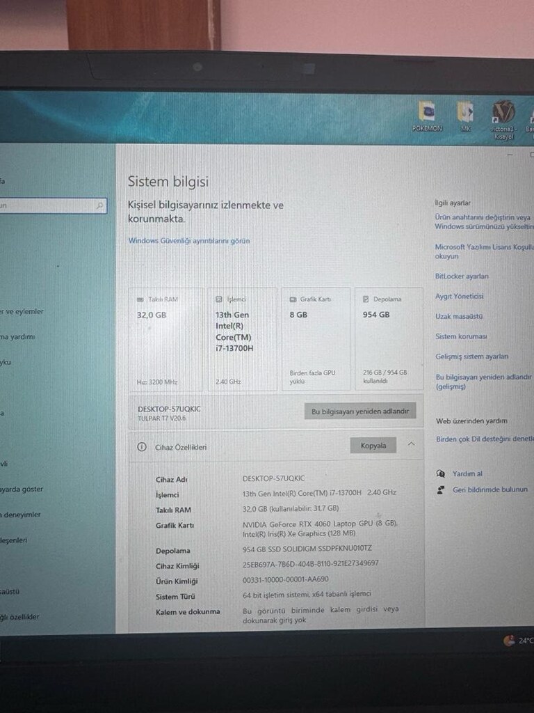 Monster Tulpar T7 V20.7.2 Uygun Fiyatlı Oyuncu Laptop!! - 4