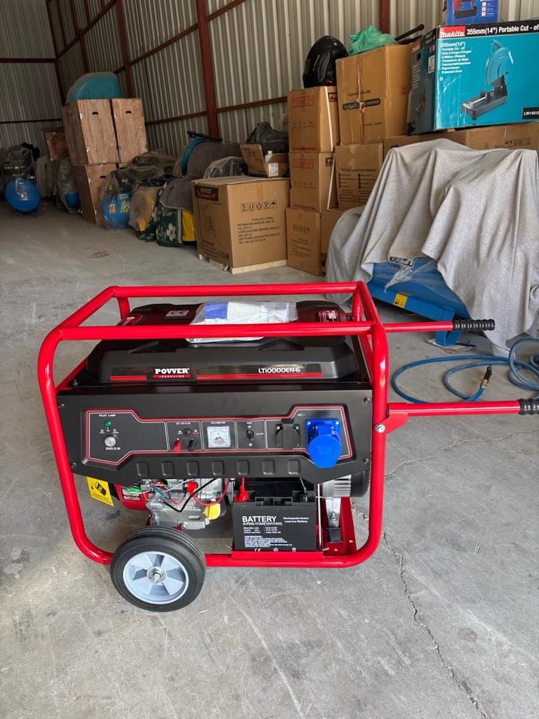 10 kW bakır sargılı marşlı benzinli keneretör - 2